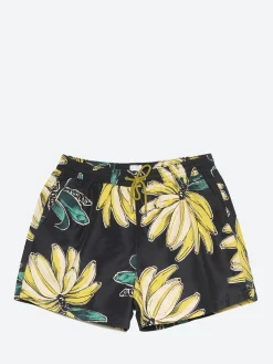 Paul Smith - Banana Print Swim Shorts in Black