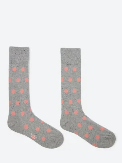 Paul Smith - Jarvis Polka Sock in Grey