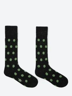 Paul Smith - Jarvis Polka Sock in Black