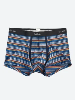 Paul Smith - Multi-Stripe Low-Rise Boxer Briefs in Navy