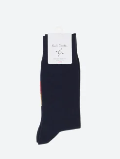 Paul Smith - Ulf Artist Sock in Navy