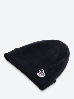 Paul Smith - Zebra Patch Beanie in Black