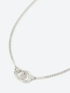 Pearls Before Swine - Core Double Mini Blod Necklace in Silver