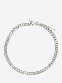 Pearls Before Swine - Spliced L Necklace in Silver