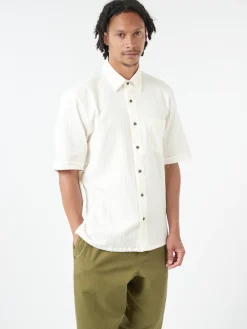 Peregrine - Beach Shirt in White