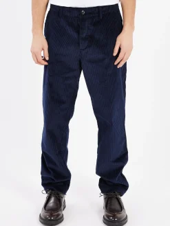 Peregrine - Blake Trousers in Navy Corduroy