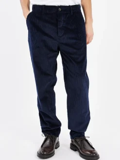 Peregrine - Blake Trousers in Navy Corduroy