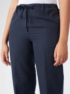 Pomandere - 7195 Pants in Navy