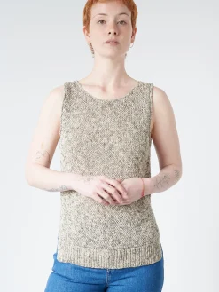 Pomandere - Knit Tank in Anthracite