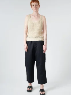 Pomandere - Knit Tank in Pearl