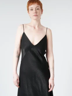 Pomandere - Slip Dress in Black