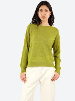 Pomandere - Striped Crewneck in Apple