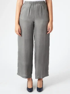Pomandere - Wide Leg Pant in Carbon