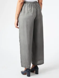 Pomandere - Wide Leg Pant in Carbon