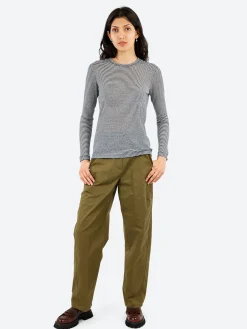 Pomandère - Long-Sleeved T-Shirt in Indaco