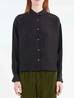 Pomandère - Silk Shirt in Black