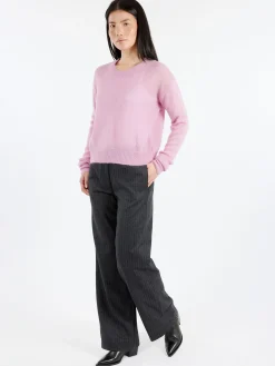 Pomandère - Wide Leg Trousers in Anthracite