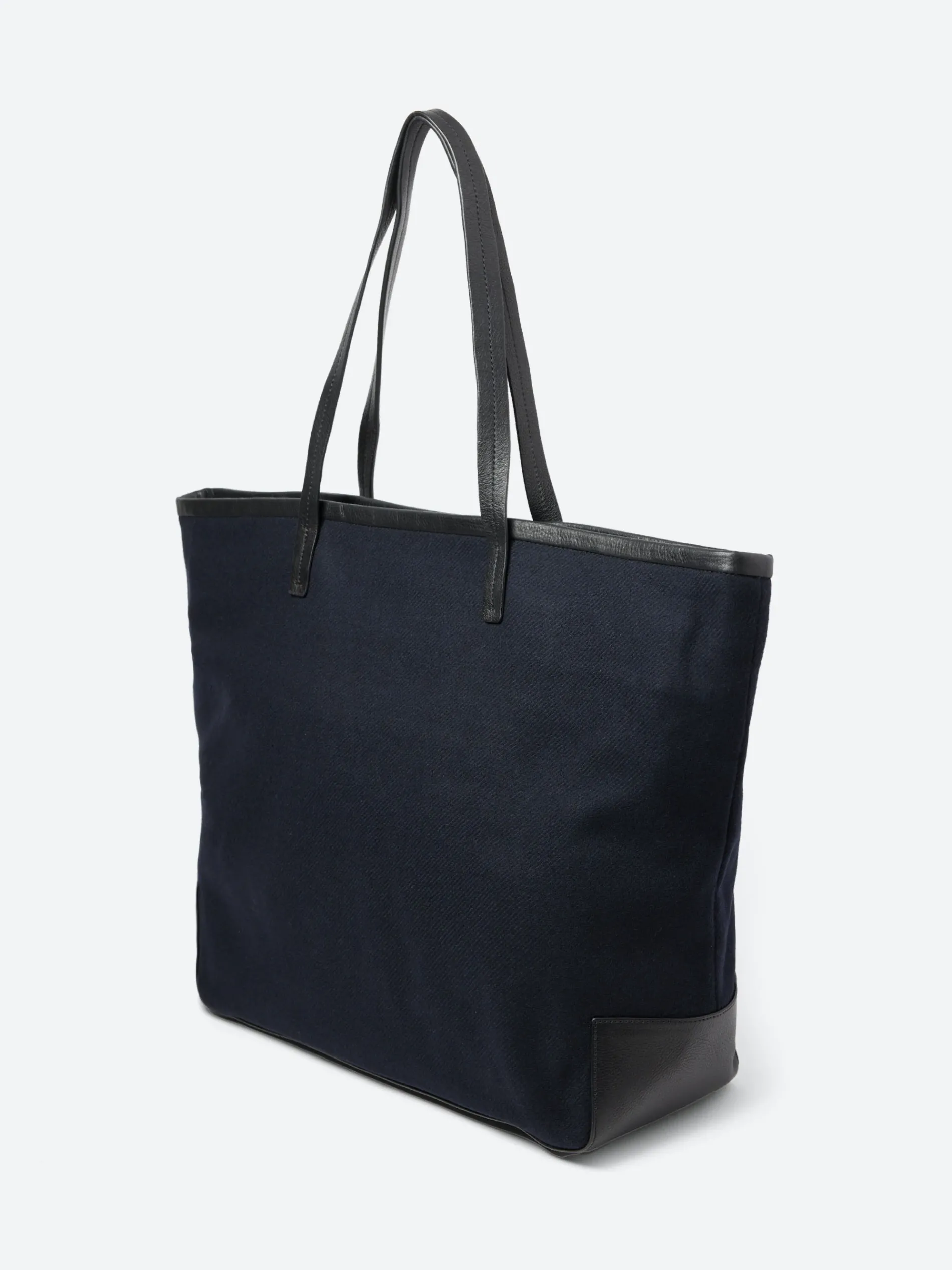 Pomandère - Wool Travel Tag in Night Blue