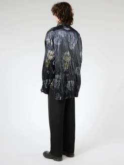 Printed Button-Up Shirt