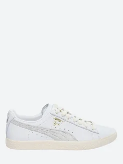 Puma - Clyde Base in White and Ivory