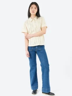 Rachel Comey - Brickett Polo in Ivory