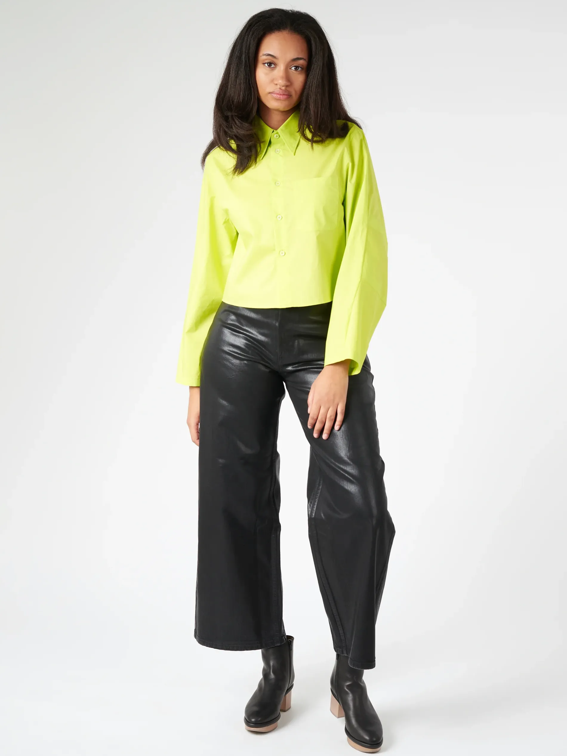 Rachel Comey - Puerto Pant in Black (Coated)