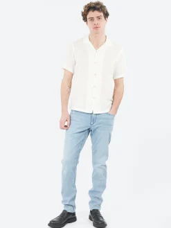 Rag & Bone - Avery Gauze Shirt in White