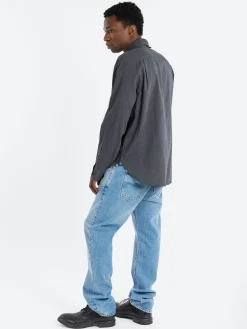 Rag & Bone - Finch Dobby Shirt in Black Stripe