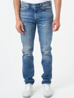 rag & bone - Fit 2 Authentic Stretch in Jared (Distressed Blue)