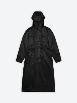 Rains - Bold Longest Jacket in Black