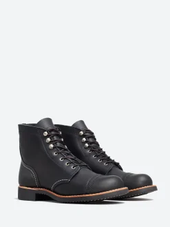 Red Wing - Women's Iron Ranger in Black Boundary