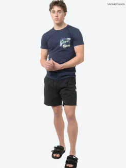 Reigning Champ - High Gauge Swim Short in Black