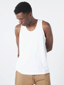 Reigning Champ - Lightweight Jersey Tank Top in White