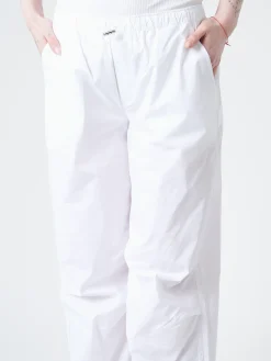 Roberto Collina - Parachute Pants in Bianco