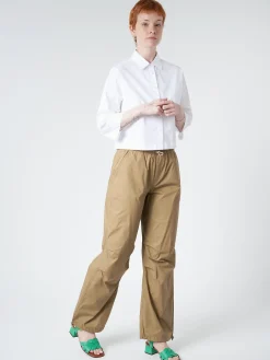 Roberto Collina - Parachute Pants in Khaki