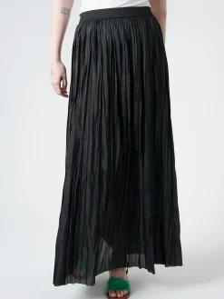 Roberto Collina - Pleated Skirt in Nero