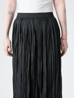 Roberto Collina - Pleated Skirt in Nero