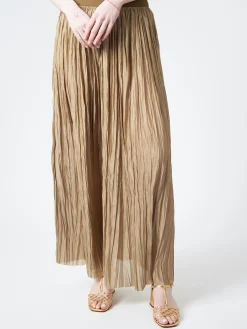 Roberto Collina - Pleated Skirt in Khaki