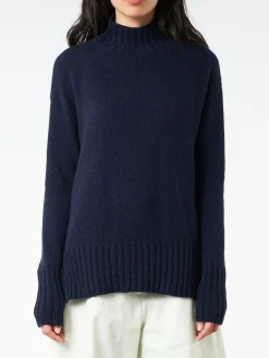 Roberto Collina - Turtleneck Sweater in Navy