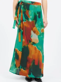 Roberto Colllina - Printed Wrap Skirt in Jungle