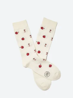 Royalties Paris - Adam Apple Socks in Ivoire