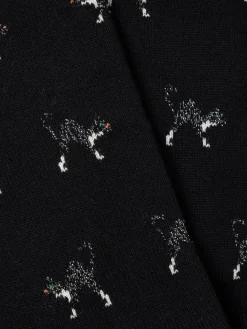 Royalties Paris - Koko Cat Socks in Jais