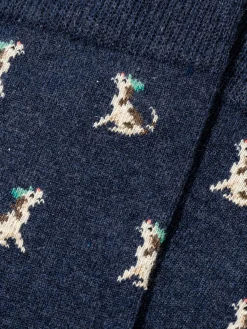 Royalties Paris - Rouky Socks in Indigo