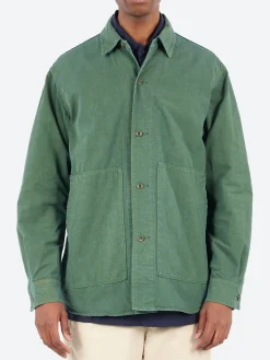 Sage de Cret - CO/HEMP Weather Shirt Jacket in Olive