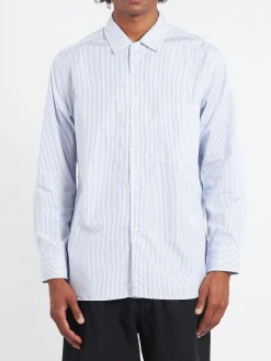Sage de Cret - Thomas Mason Shirt in Stripe 1