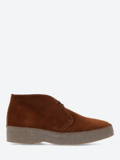 Sanders - Hi Top Chukka Boot in Polo Snuff Suede