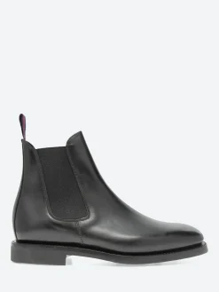 Sanders - Liam Chelsea Boot in Black Calf