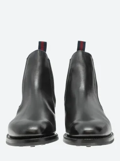 Sanders - Liam Chelsea Boot in Black Calf