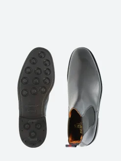 Sanders - Liam Chelsea Boot in Black Calf