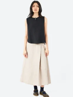 Sarahwear - Fake Wrap Skirt in Ecru